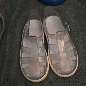 Trendy Clear Jelly Sandals